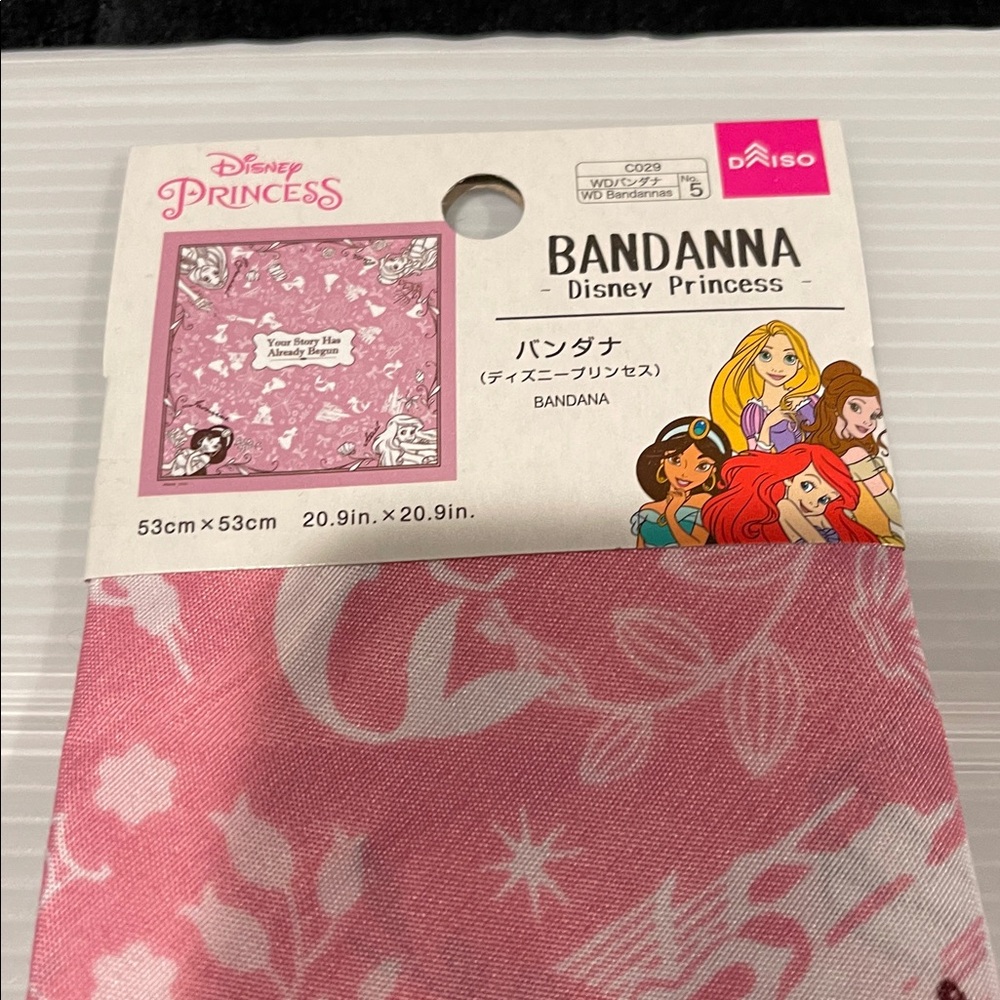 Disney Princess Pink Bandana - Picture 2 of 3